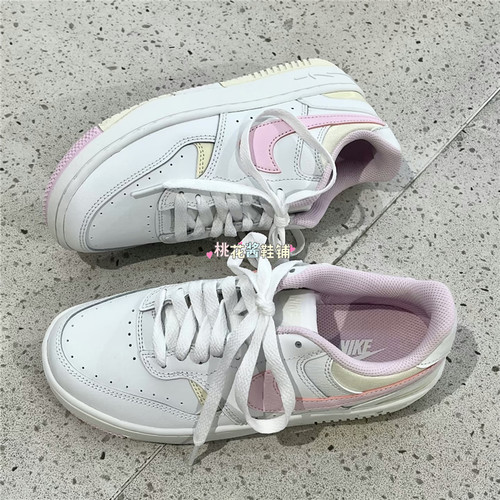 Nike耐克女子GAMMA FORCE拼色小白鞋运动休闲板鞋DX9176-123-122