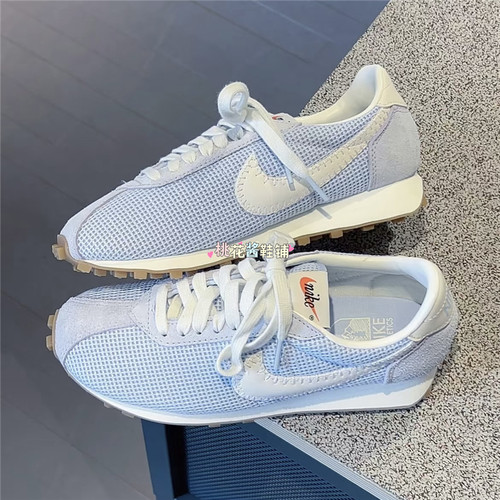 NIKE耐克26年夏季女LD-1000蓝色格子运动鞋休闲鞋IO0179-400-100