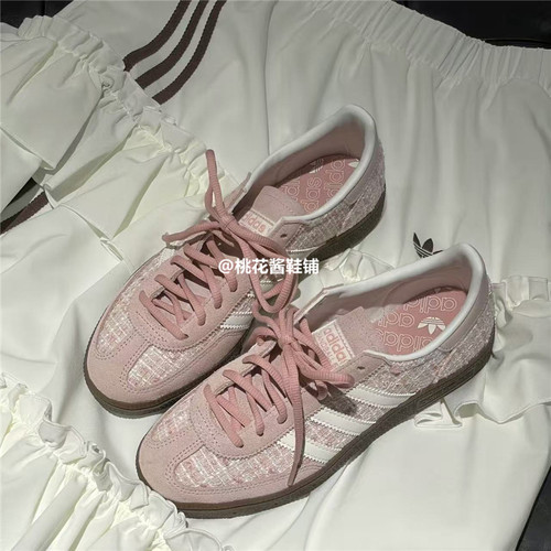 Adidas三叶草25年冬SPEZIAL 复古小香风运动休闲鞋 JR4504 JR4503