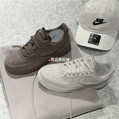 Nike耐克25冬女Air Force 1AF1翻毛皮复古低帮板鞋 HV4406-200