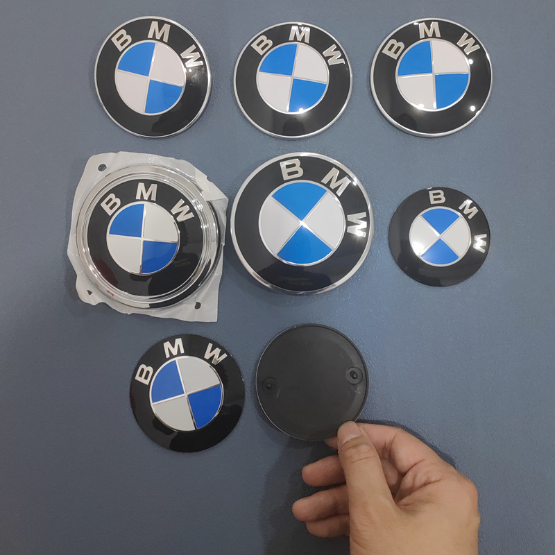 宝马车标前标1系3系5系7系X1X2X3X4X5X6Z4引擎机盖后尾箱蓝白标志