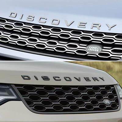 适用路虎发现神行DISCOVERY字母标路虎发现机盖标志发现4尾门车标