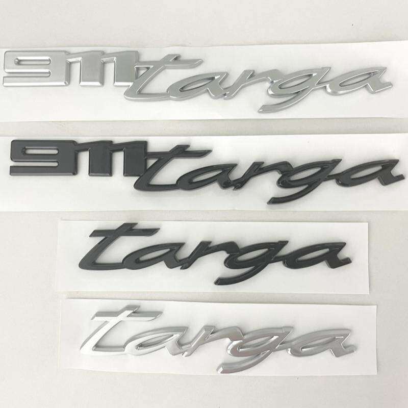 新款保时捷Taycan车标卡雷拉911targa 4S字母改装后尾箱英文标志