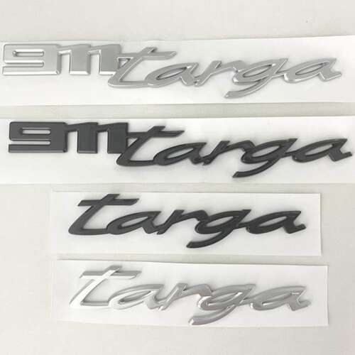 新款保时捷Taycan车标卡雷拉911targa 4S字母改装后尾箱英文标志