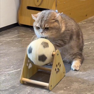 猫抓板耐磨不掉屑猫抓剑麻球猫爪板自嗨解闷磨爪神器 猫咪玩具立式