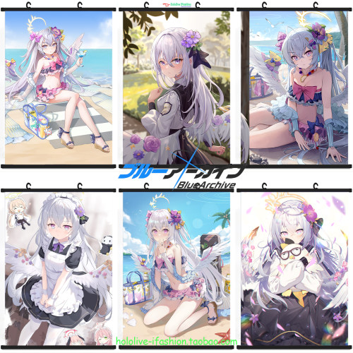 蔚蓝档案白洲梓挂画支持定制