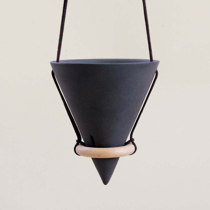 韩国吊篮陶瓷手工吊兰花盆吊式壁挂吊挂垂吊悬挂式悬吊兰花吊盆