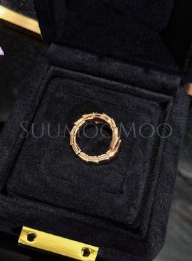 铜合金合成锆石戒指 法式时尚高级感戒指