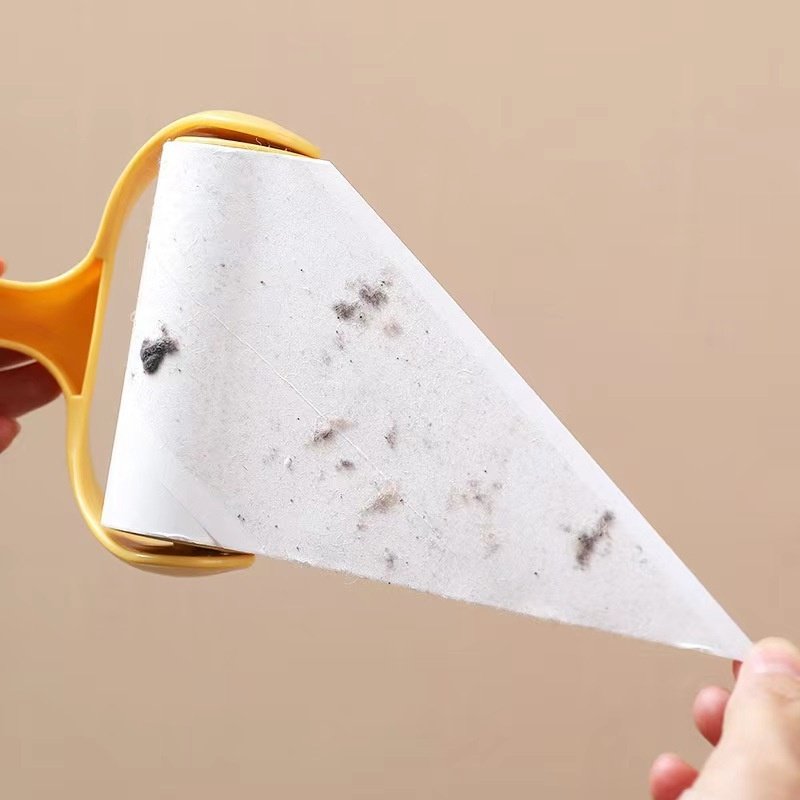粘毛器可撕式粘毛卷纸滚筒粘尘纸清洁胶带衣服粘毛滚筒刷宠物毛刷,收纳整理,衣物除尘滚/粘毛滚,淘宝优惠券,粉丝福利购,淘宝优惠卷