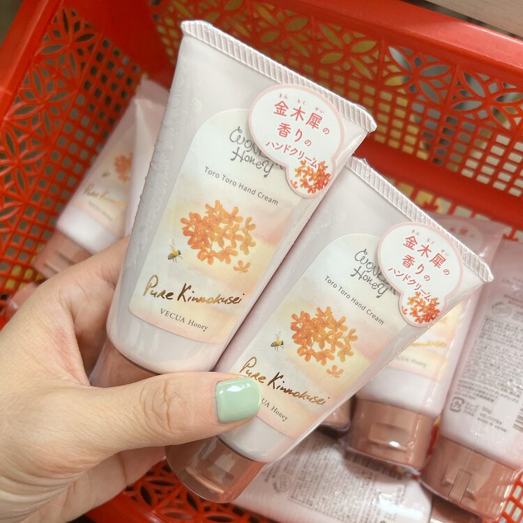 包邮 日本 VECUA HONEY 金木犀桂花 奶茶护手霜 身体乳 香水护手