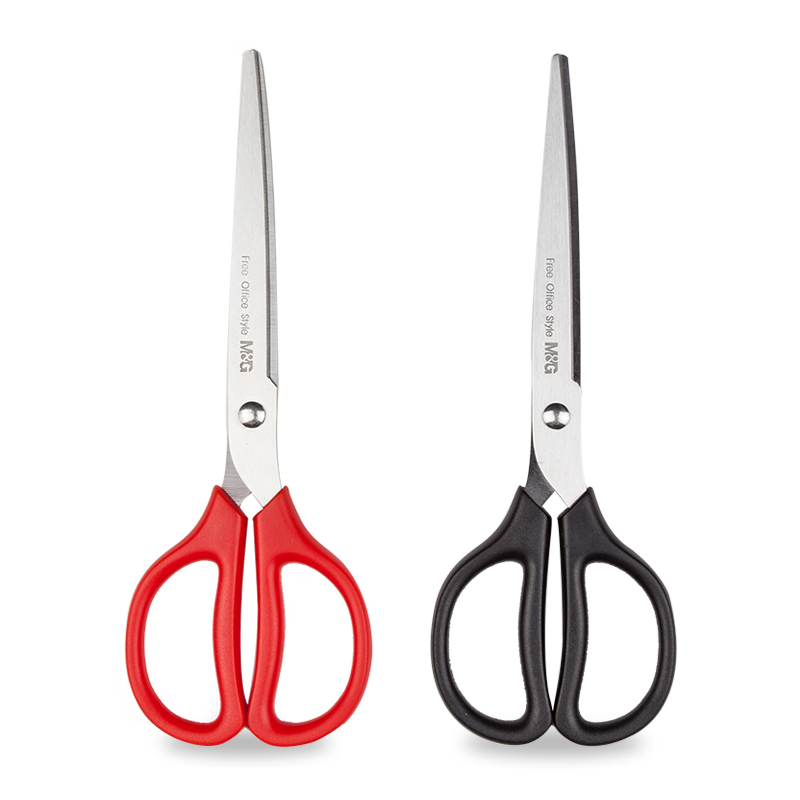 包邮晨光文具剪刀ASS91467办公剪刀180mm加长剪片不锈钢手工剪刀