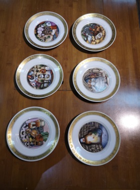 丹麦皇家哥本哈根1975 Paulin Ellison童话故事系列挂盘欧瓷BJ4