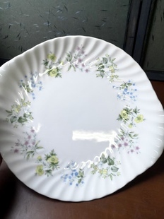Spring 英国MINTON骨瓷大餐盘 Valley系列BJ1茶亦居日本回流
