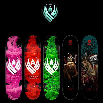 轻薄弹FLIGHT滑板PowellPeralta