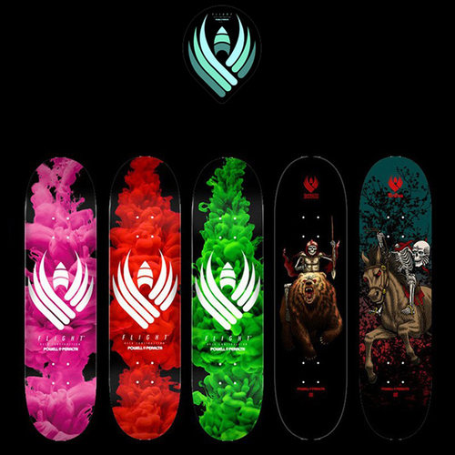 轻薄弹FLIGHT滑板PowellPeralta