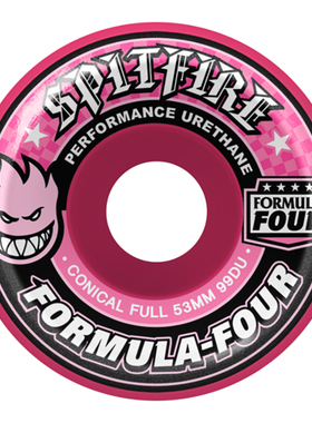 进口SPITFIRE滑板轮子FORMULA FOUR 小火人 动作轮 专业小硬轮