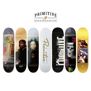 进口PRIMITIVE板面 2PAC联名BAKER GIRL REAL全加枫专业滑板 PROD