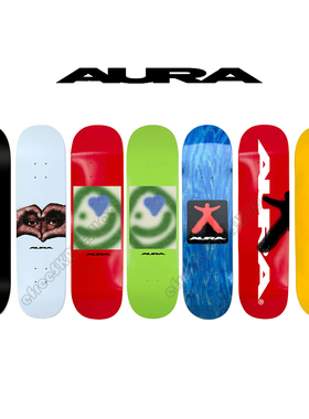 进口日本潮牌AURA专业滑板ERASED板面易飞滑板店还有BAKER GIRL