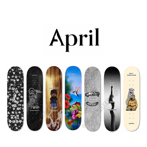 April专业双翘世界冠军专用滑板