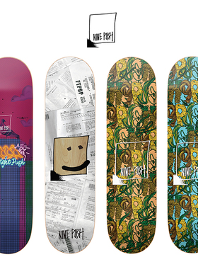 来自香港NINE PUSH滑板板面NINEPUSH 专业 全加枫 弹性好 质量佳