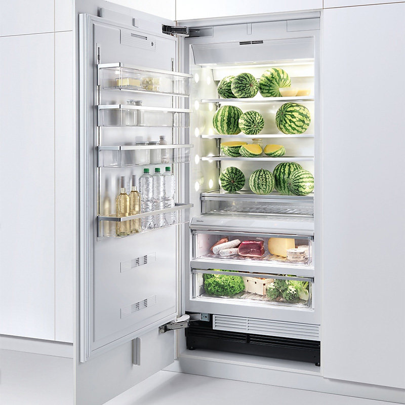 德国miele美诺全嵌入式冰箱原装进口家用冷藏冷冻kf 1901底部散热