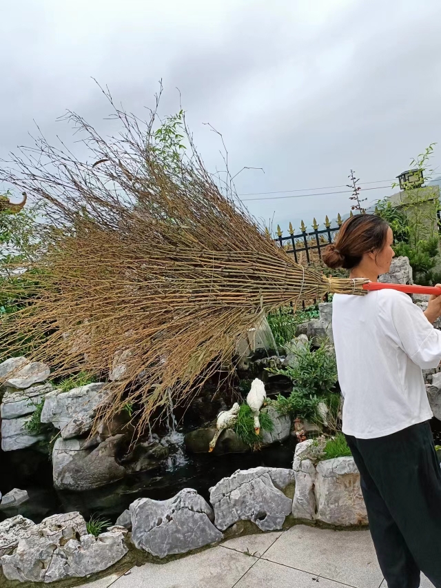 环卫竹扫帚大扫把竹子马路扫竹制家用扫地庭院子小扫帚户外竹扫把