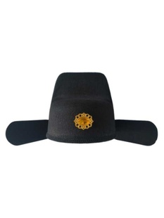 古代县令帽明朝官帽飞鱼帽锦衣卫帽明朝帽子唐朝李白书生帽才子帽