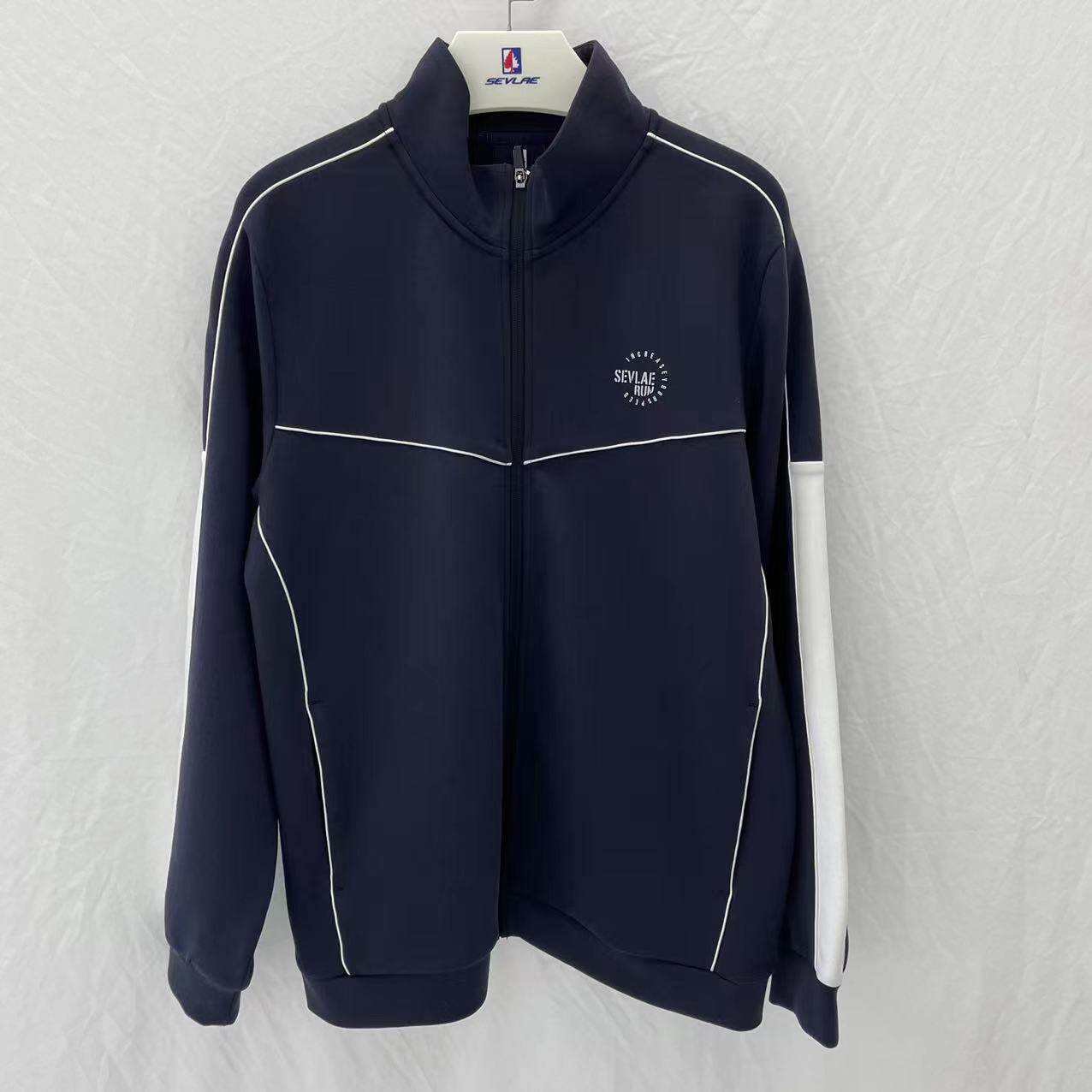 2023秋冬SEVLAE/圣弗莱专柜新品男式立领开衫外套F232395403A