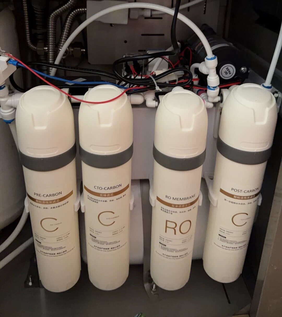适用志高特萌全众首悦智力士100G商务饮水开水机通用旋转卡接滤芯