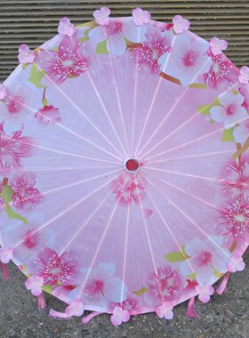 成人走秀舞蹈汉服儿童防晒伞