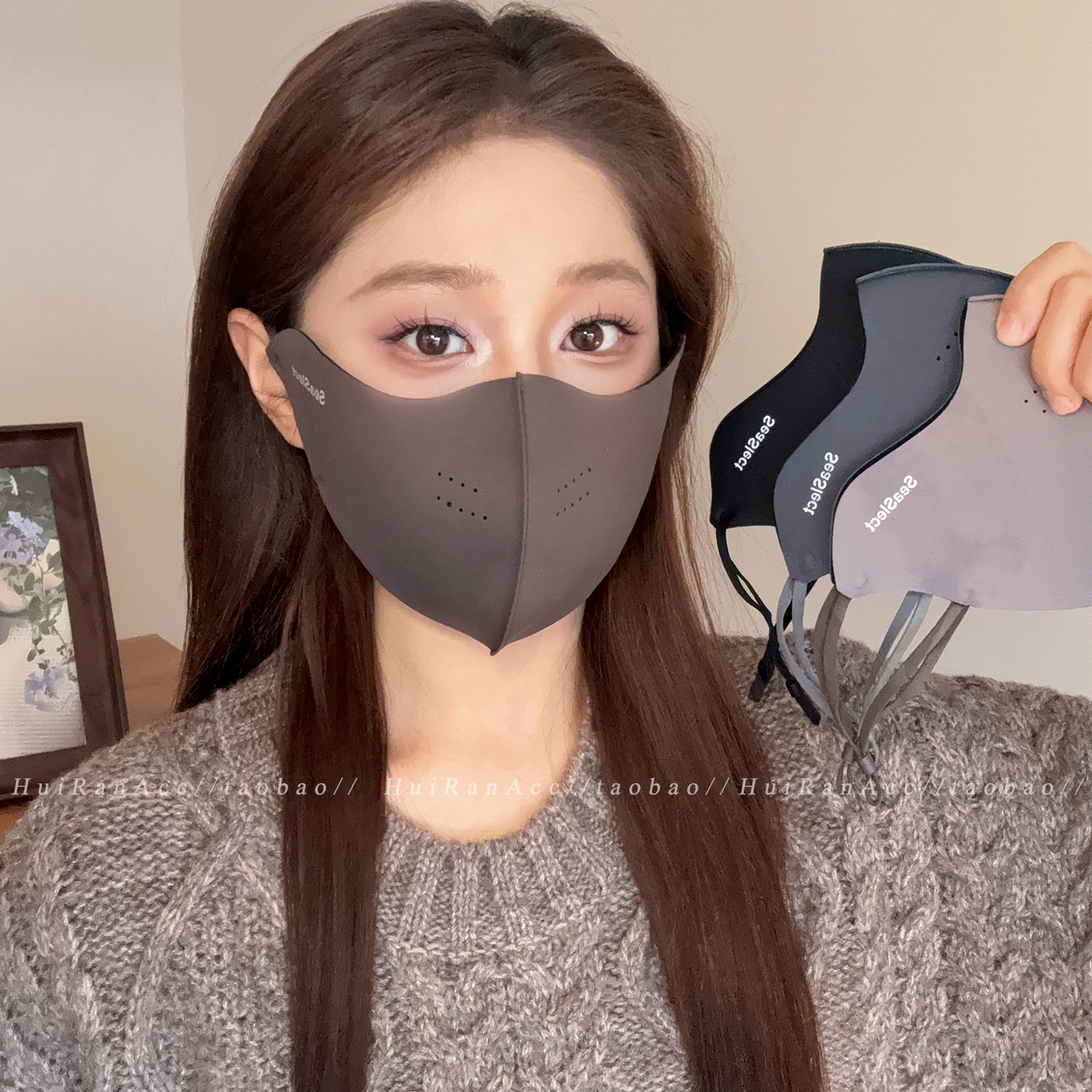 防风保暖立体面罩透气不闷热口罩