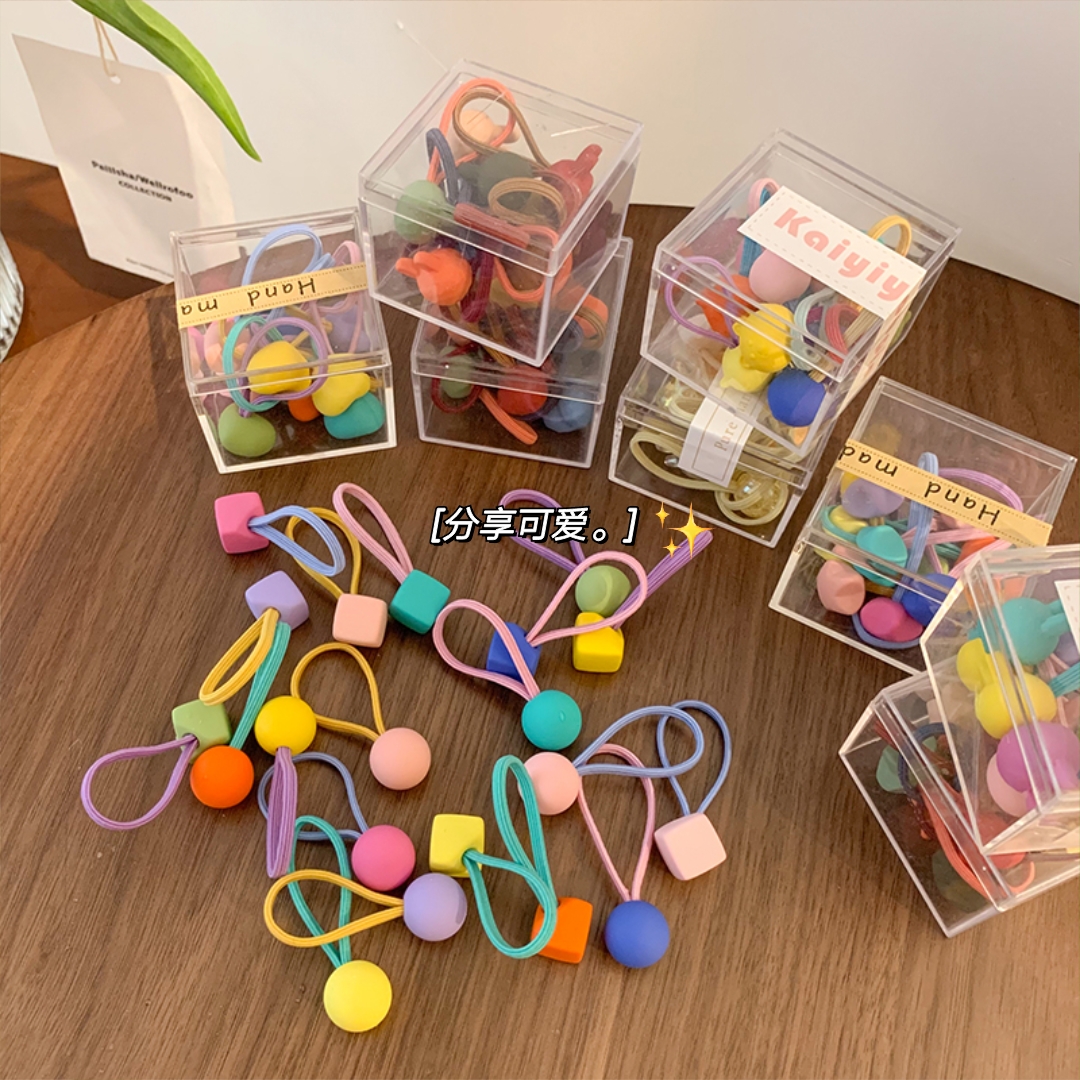 ins元气少女爆款网红扎头发绳