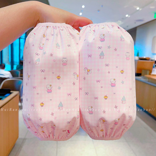 可爱卡通猫咪羽绒服袖套2026新款