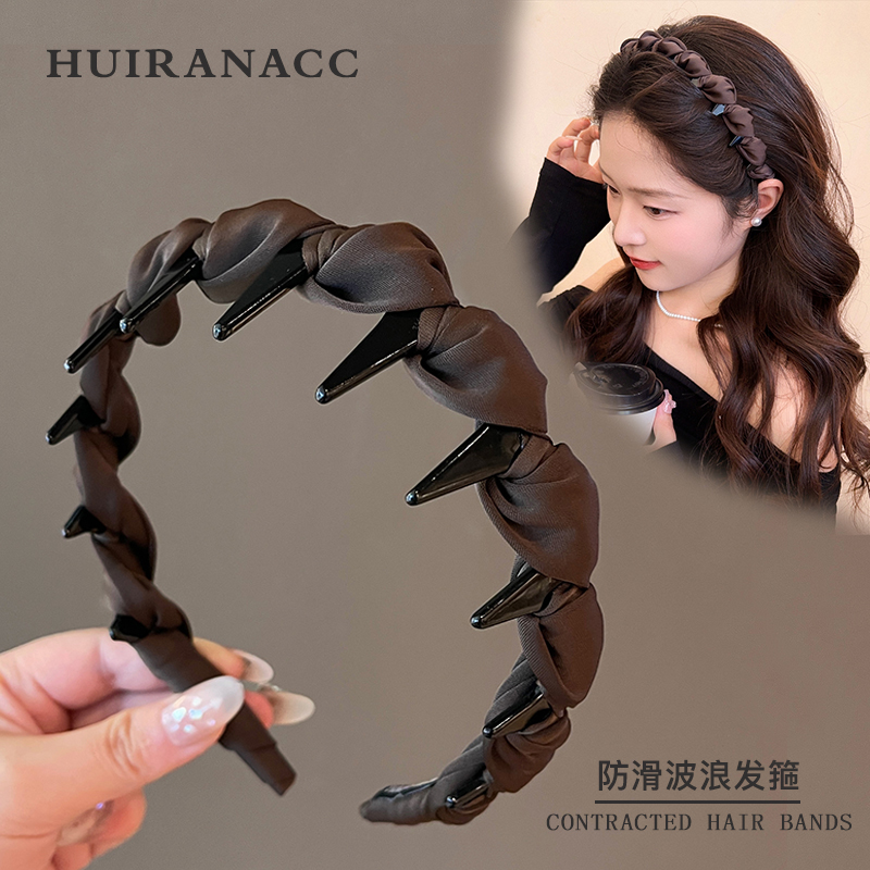 2025新款波浪发箍女日常外戴
