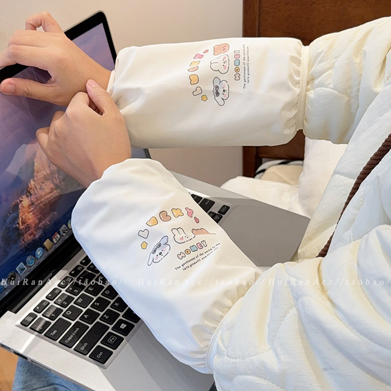 卡通羽绒服防污袖套女秋冬新款上班办公学习防脏手袖耐磨可爱套袖,家庭/个人清洁工具,袖套,淘宝优惠券,粉丝福利购,淘宝优惠卷