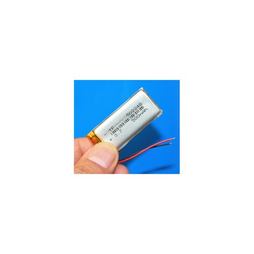 502050用于录音笔502248插卡音箱数码充电37v聚合物锂电池500mAh