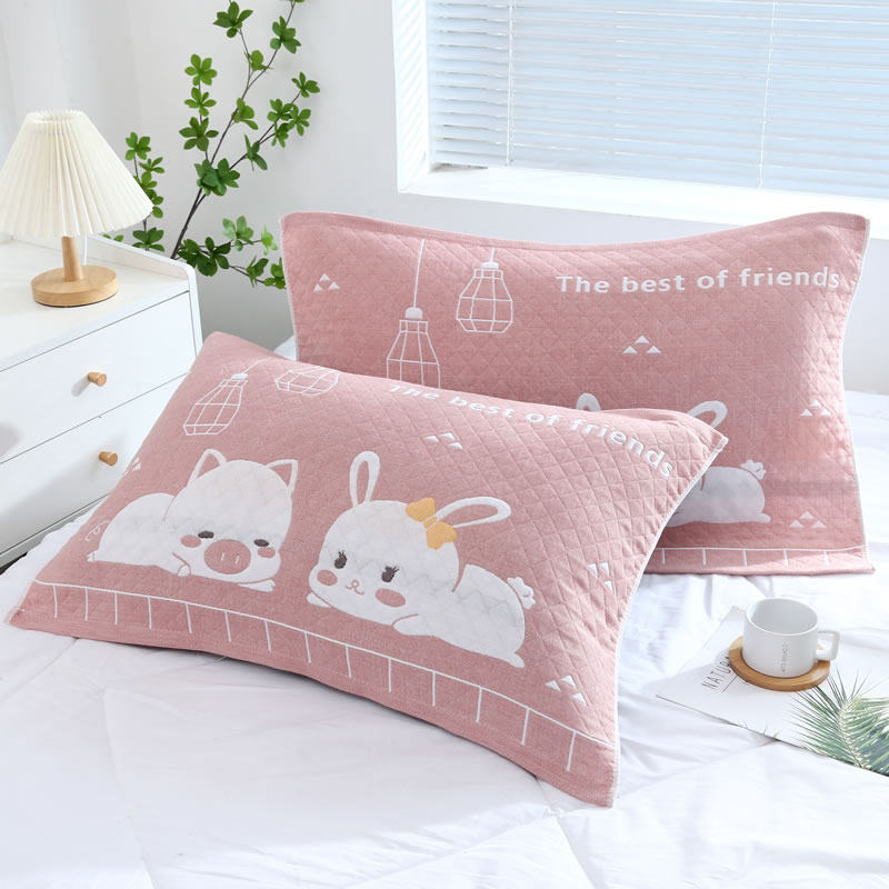 特价清仓枕巾枕头巾纱布成人纯棉