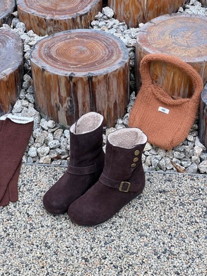 2025新款真皮马丁靴女中筒靴英伦风短靴子磨砂百搭款长筒靴羊羔毛