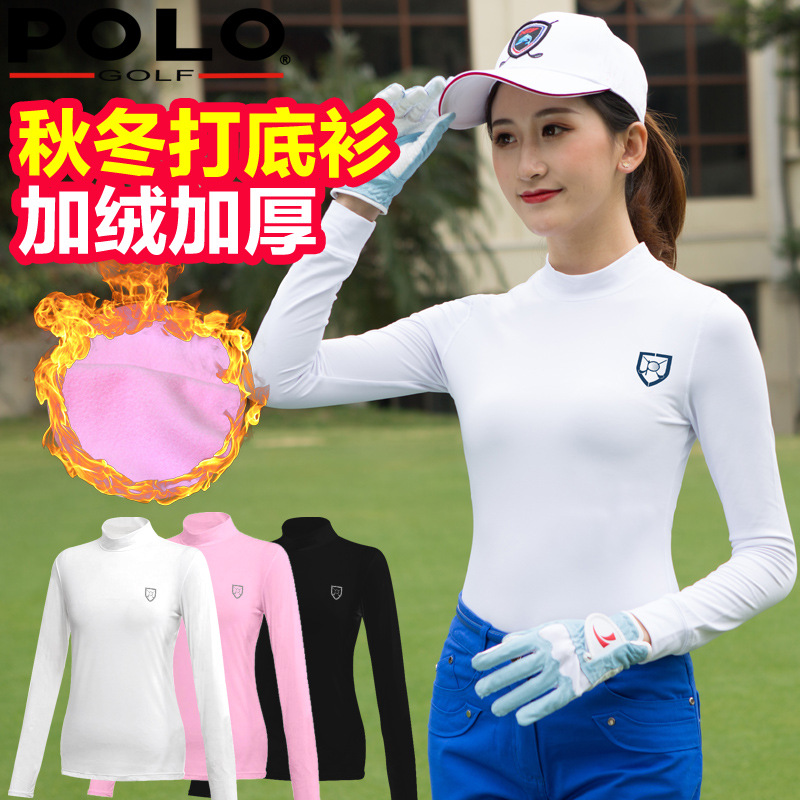 POLOGOLF女式长袖打底T恤