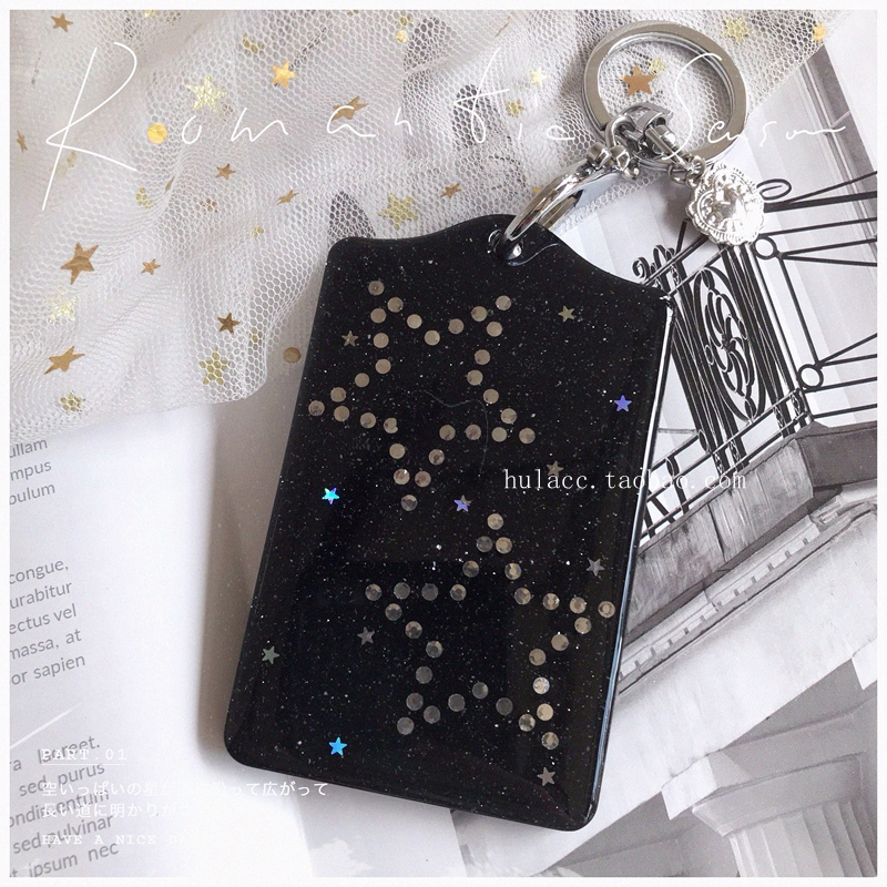 hulacc滴胶手工卡套原创