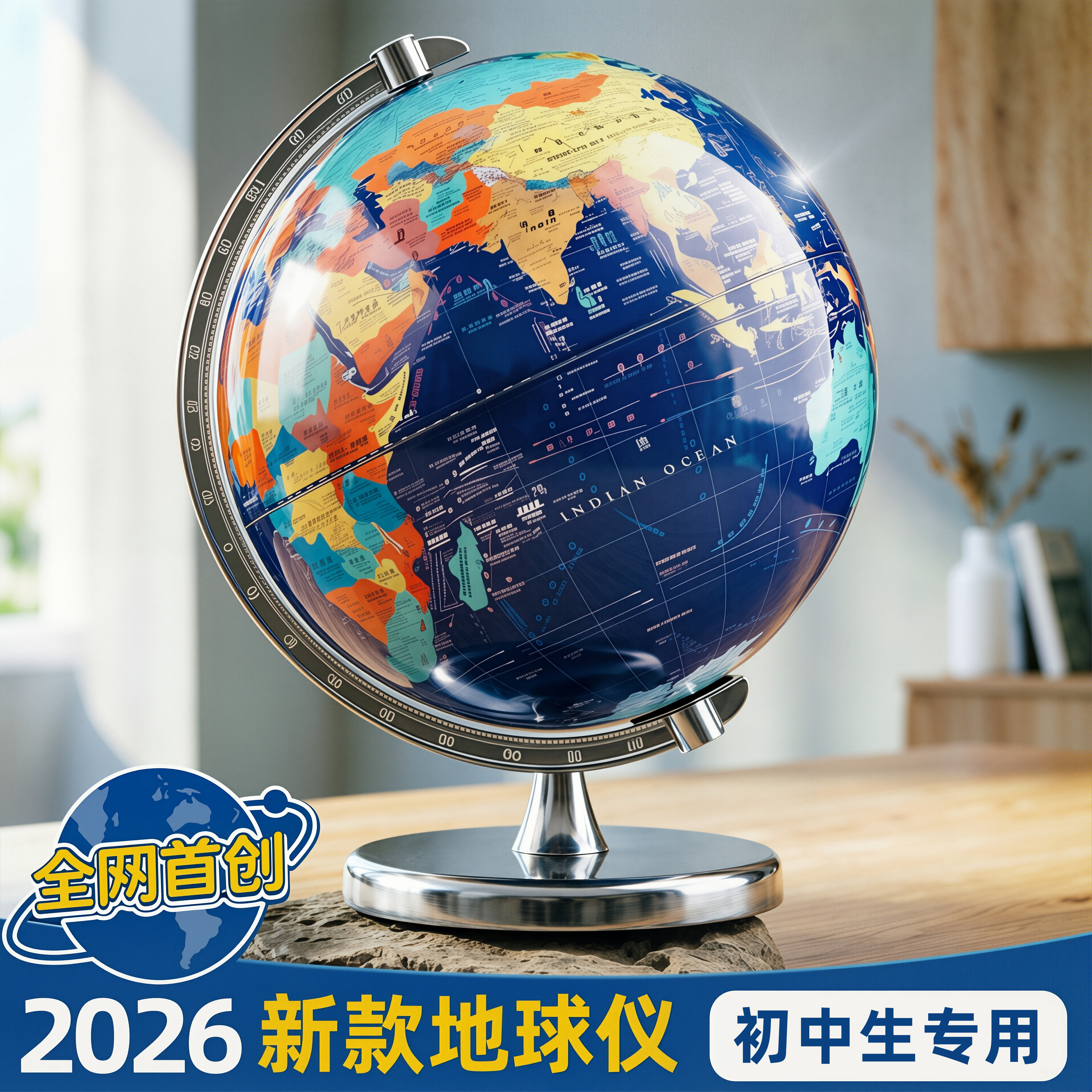 2026新版3DAR智能学生用地球仪图片