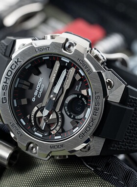 卡西欧钢铁之心GST-B100蓝牙太阳能手表男GST-B400AD/BB/D-1A41A