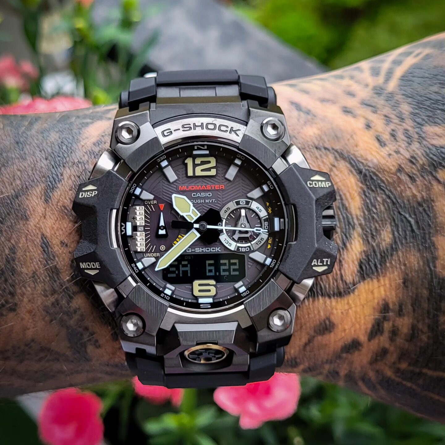 卡西欧大泥王三代GWG-B1000-1A//EC3A/1A4蓝牙电波防震防泥手表男