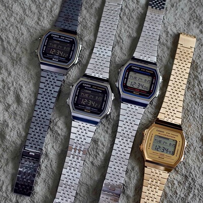 卡西欧复古手表ABL-100蓝牙计步