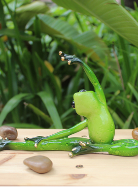 青蛙饭店电脑桌面装饰送友礼物