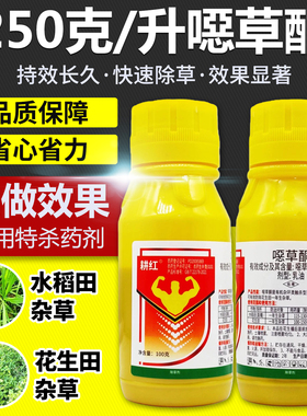 花生水稻专用除草剂农药噁草酮恶草酮水稻花生大蒜苗前封闭除草剂