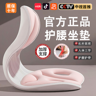 官方正品 护腰久坐神器人体工学支撑座姿椅靠背办公室坐垫汽车驾驶