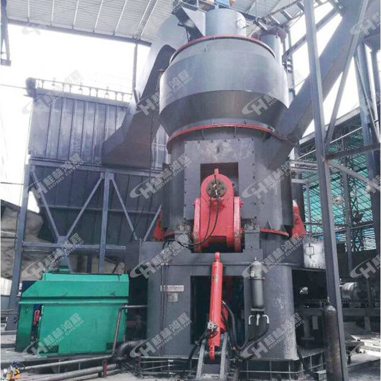 鸿程立磨机价格锂渣粉加工矿粉立磨设备大型立式矿渣磨粉机