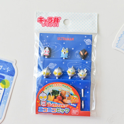 日本进口儿童卡通音符水果叉子