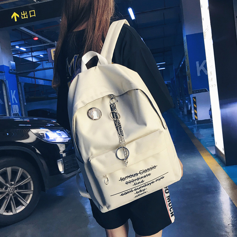ins超火的書包女學生韓版校園雙肩包2018新款初中原宿ulzzang高中